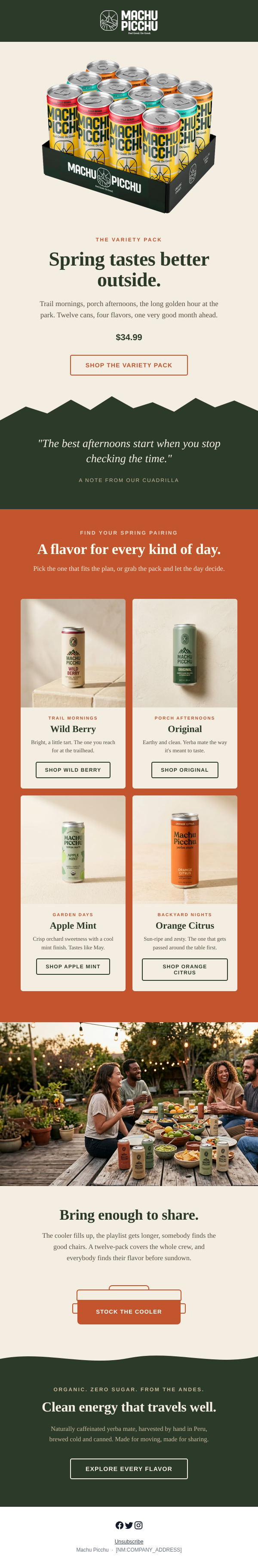 Modern Pantry email