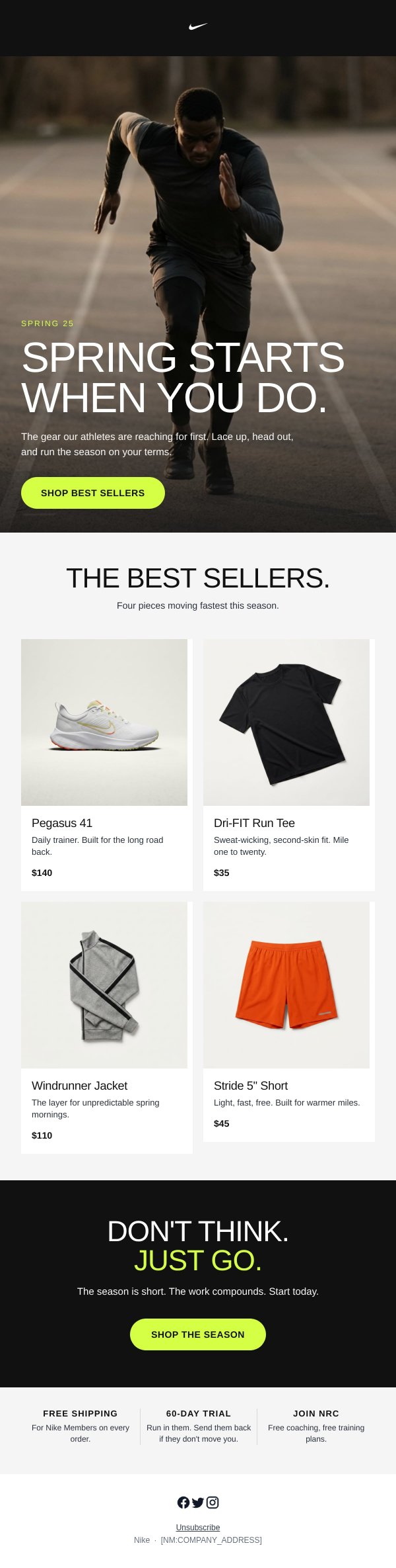 Nexmail product email